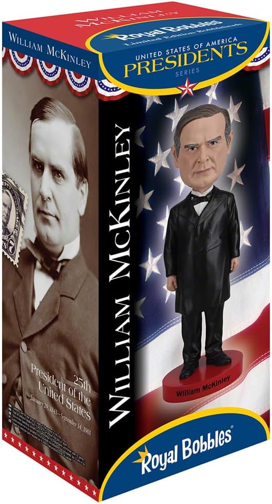 Royal Bobbles Presidents William McKinley figure 13420