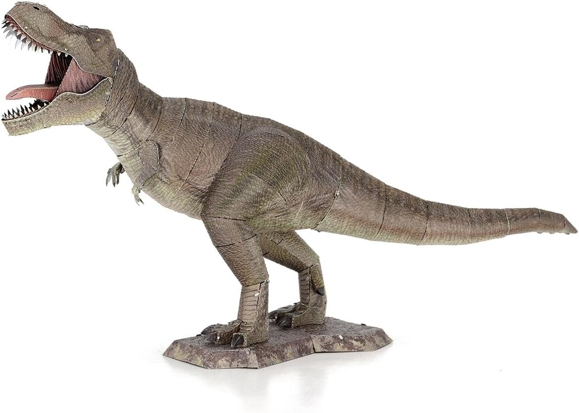 Metal Earth Tyrannosaurus Rex Color 3D Laser Cut Model + Tweezers 00061