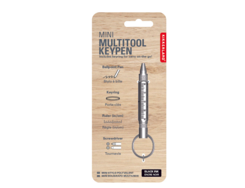 Mini Multitool Keypen assorted colors by Kikkerland 6598