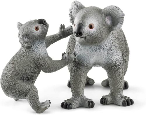 Wild Life 42566 Koala Mother And Baby Toy Figure Set Schleich 23446