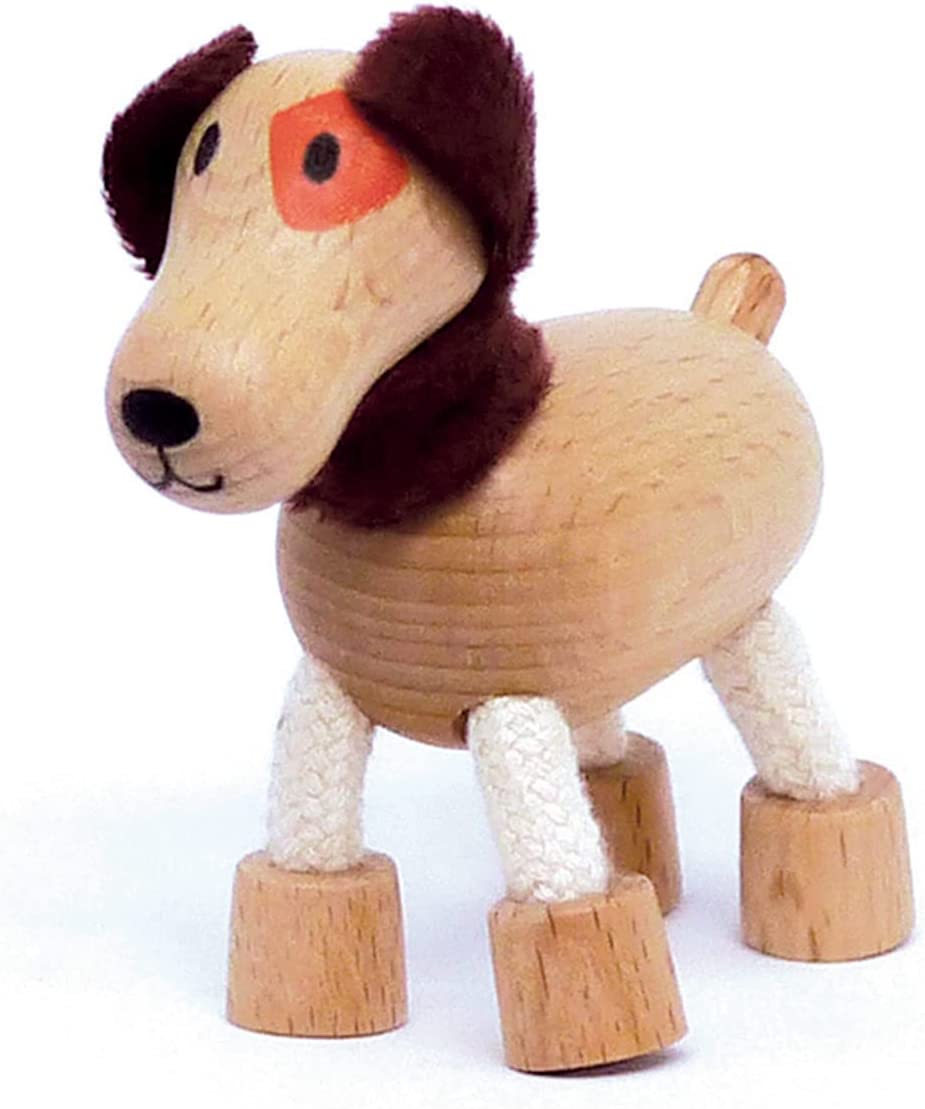 Anamalz Barn Fields Dog Wooden Animal Toy 18148