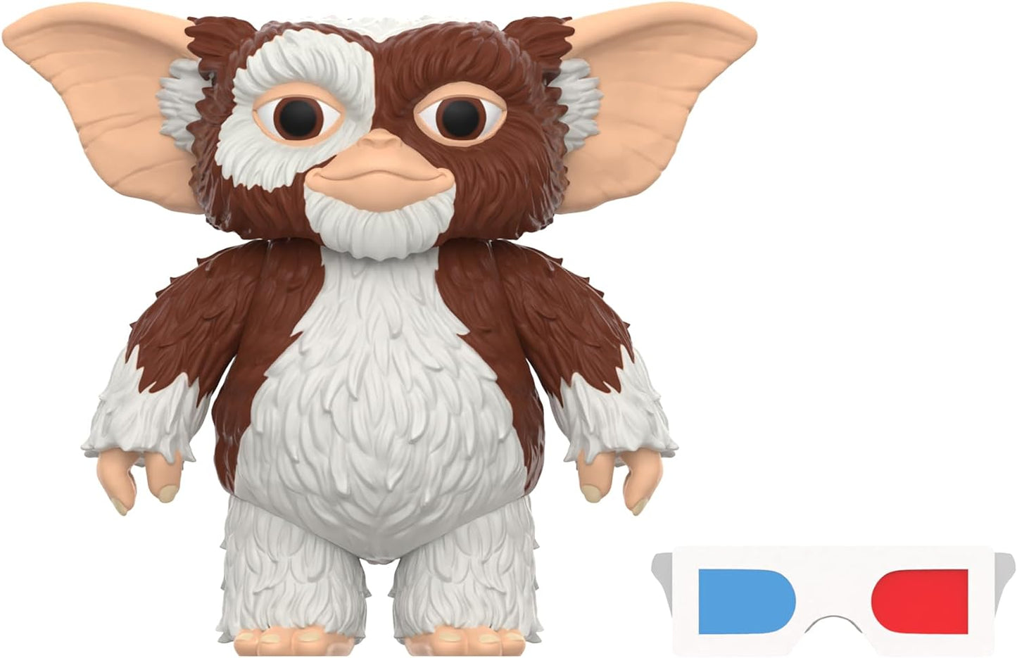 Reaction Gremlins Gizmo w/ 3D Glasses figure Super7 46524