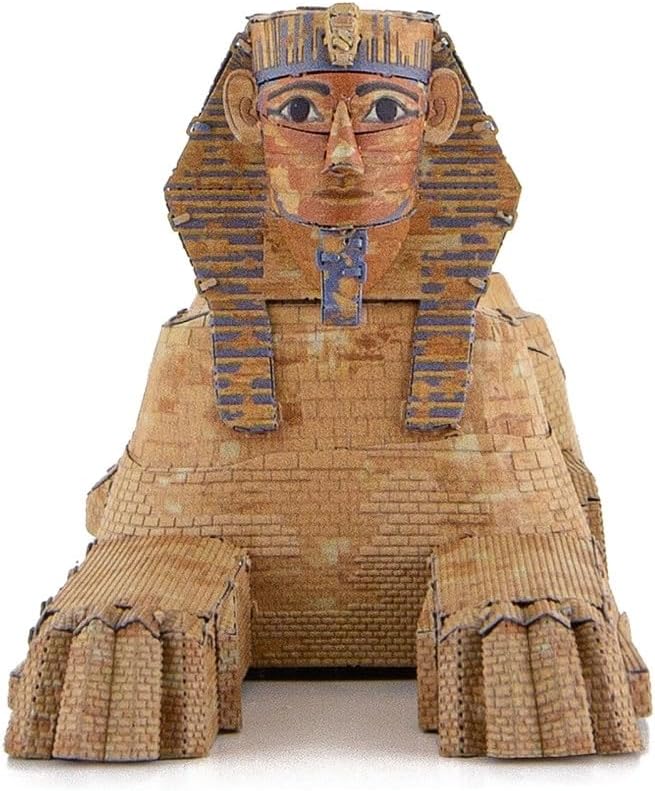 Metal Earth Great Sphinx of Giza Color 3D Laser Cut Model + Tweezers 00078