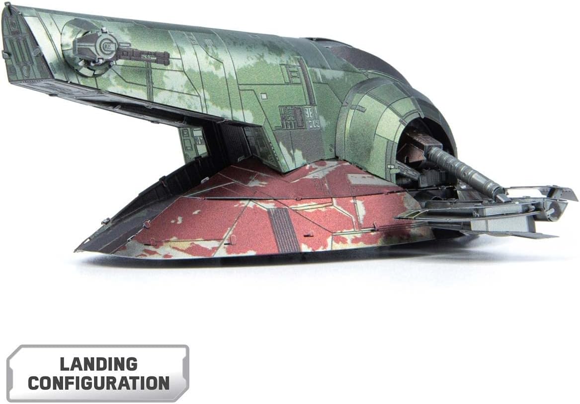 Metal Earth Premium Star Wars Book of Boba Fett's Starfighter 3D Model 01501