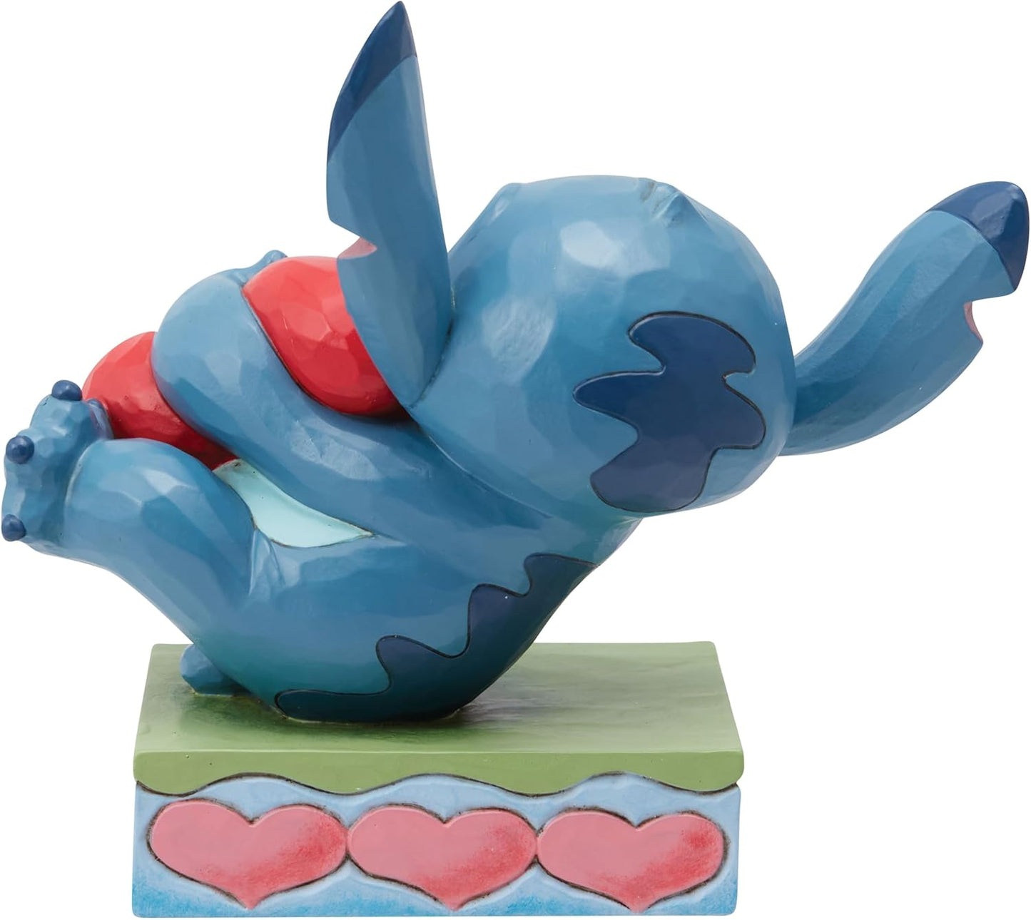 Disney Traditions Stitch Hugging Heart Struck Figurine Enesco 82002