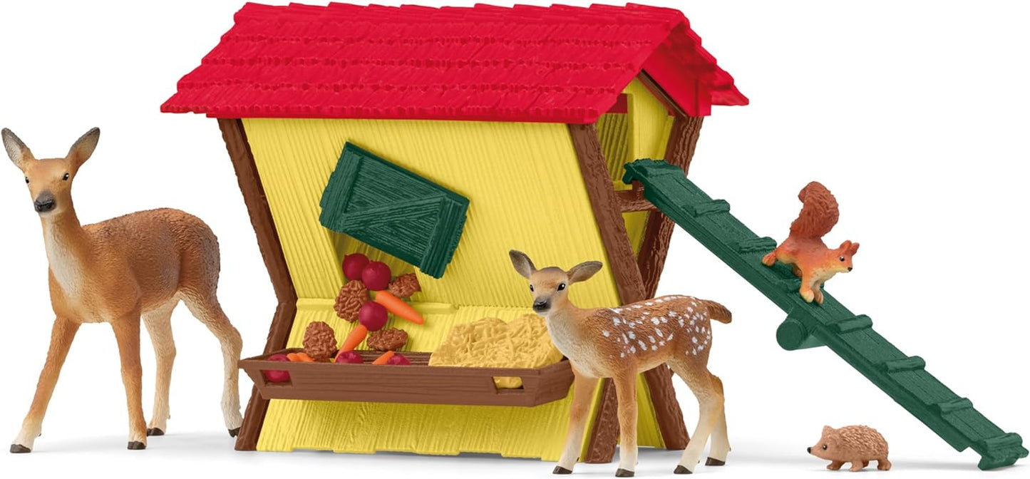 Farm World 42658 Feeding The Forest Animals figure Schleich 09420