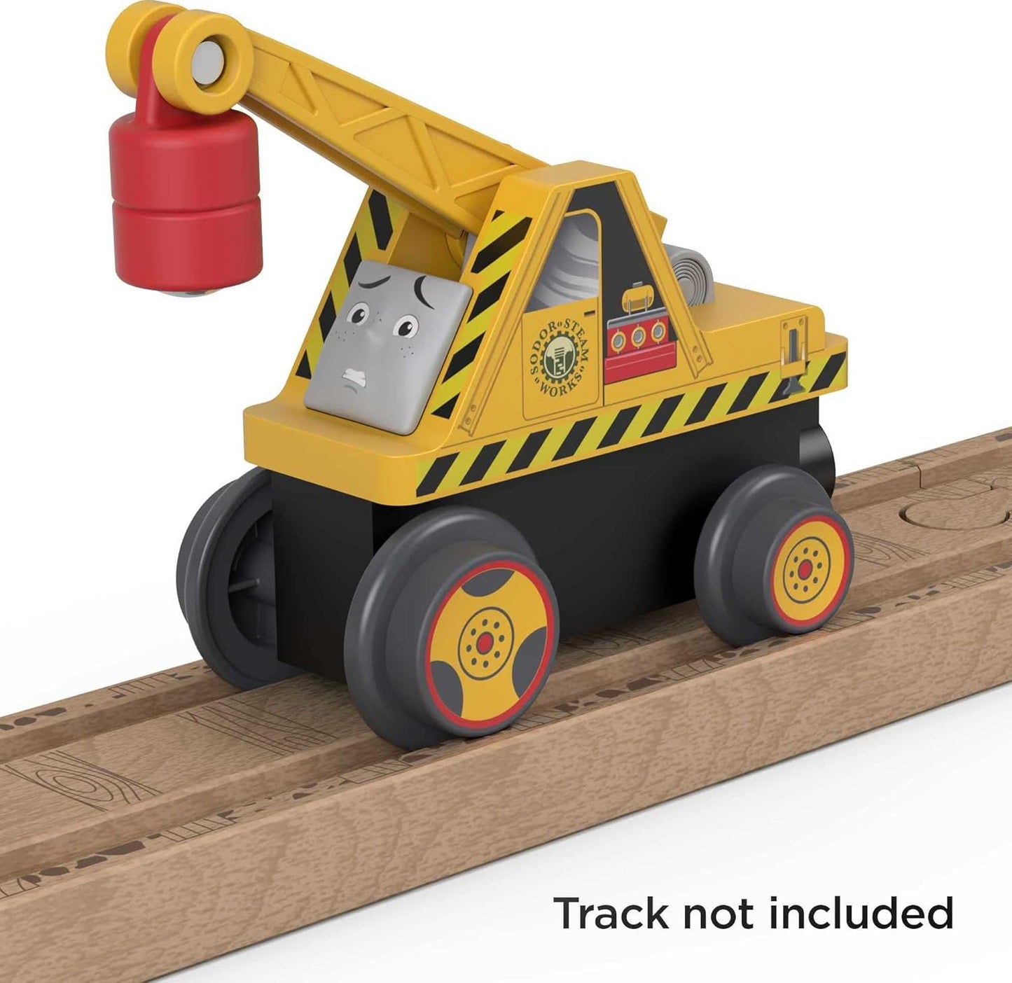 Thomas & Friends Wooden Railway Toy Train Kevin the Crane Push-Along Wood 90515