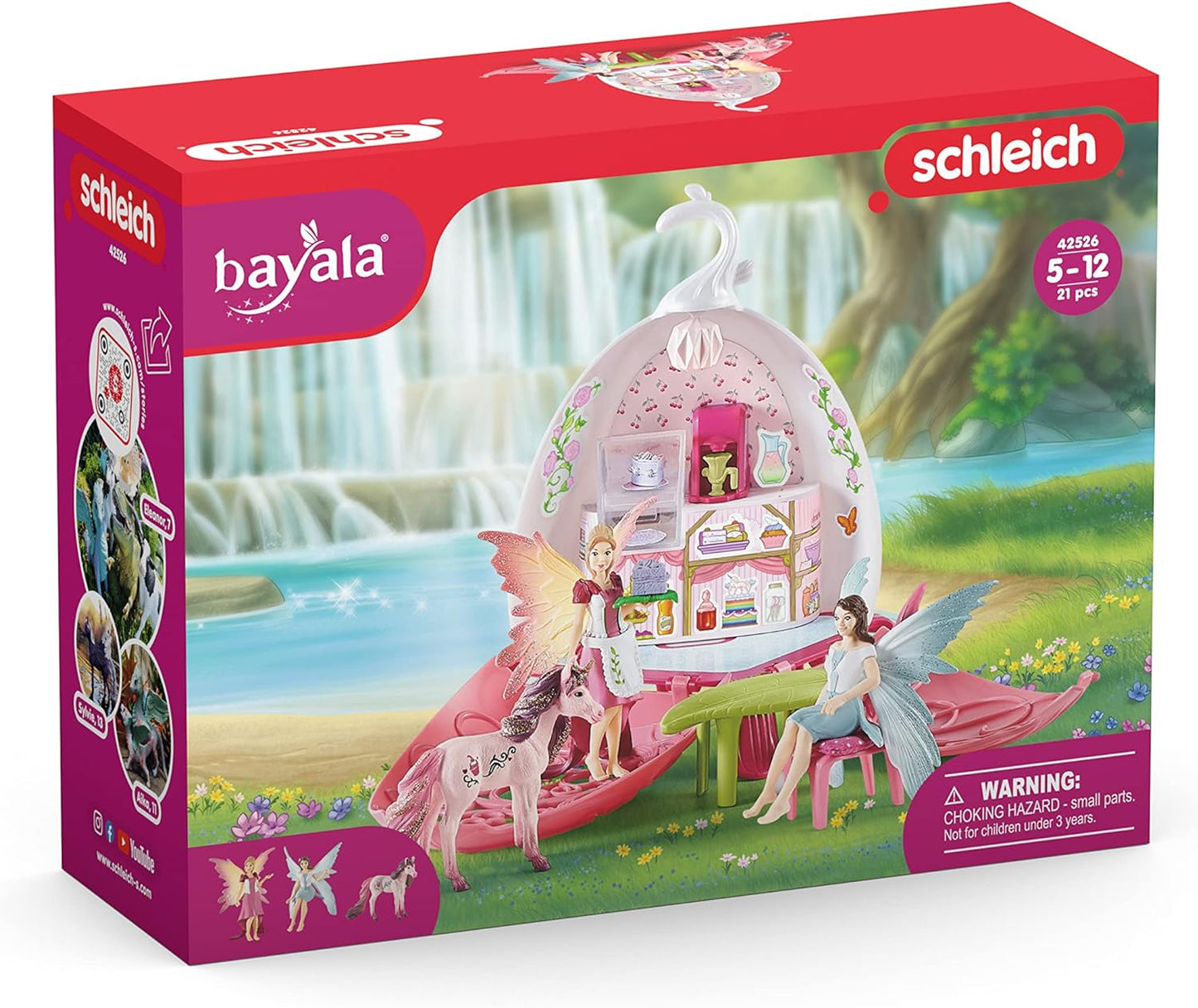 Bayala 42526 Fairy Cafe Blossom - Playset toy Schleich 73083