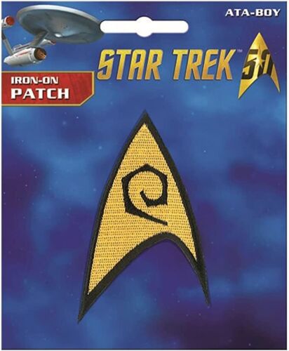 Star Trek Iron-On Patch Engineering Insignia Ata-Boy 10175