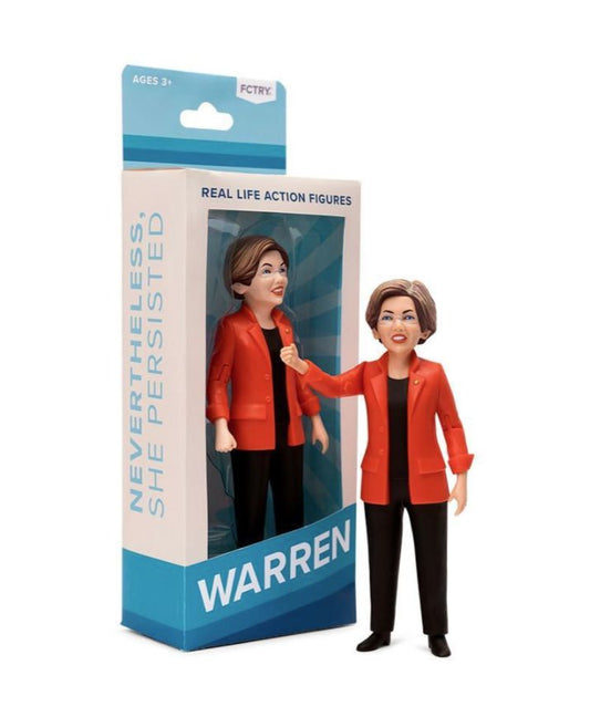 Elizabeth Warren Real Life action figure FCTRY 21882