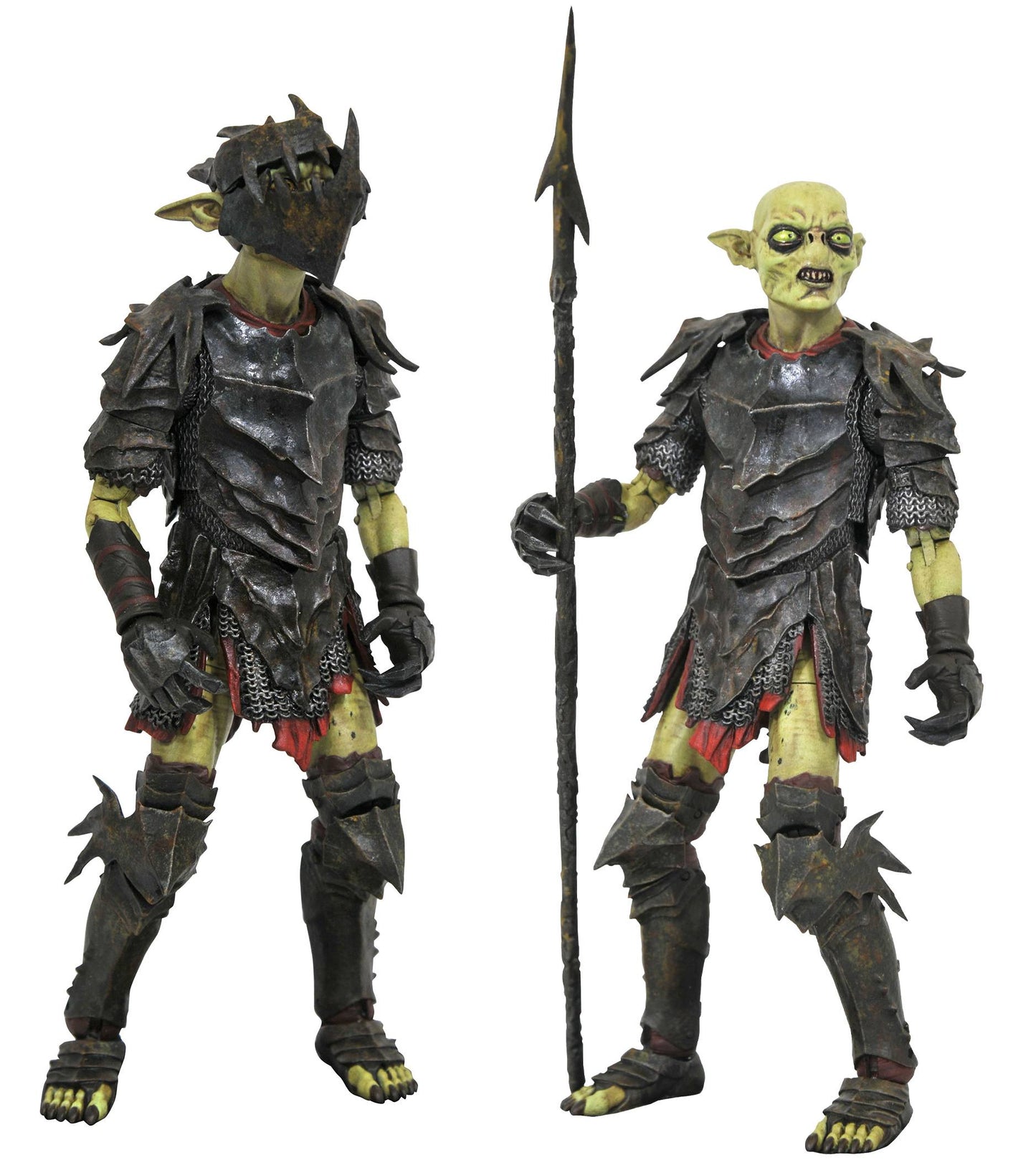 Lord of the Rings Deluxe Moria Orc figure Diamond 39379 NON MINT