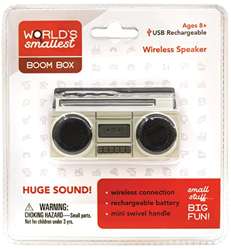 World's Smallest Boom Box Novelty Toy Gift 42143