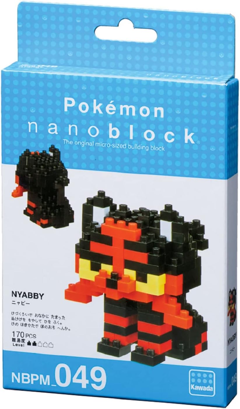 Nanoblock Pokemon Litten 170pcs Kawada 14534