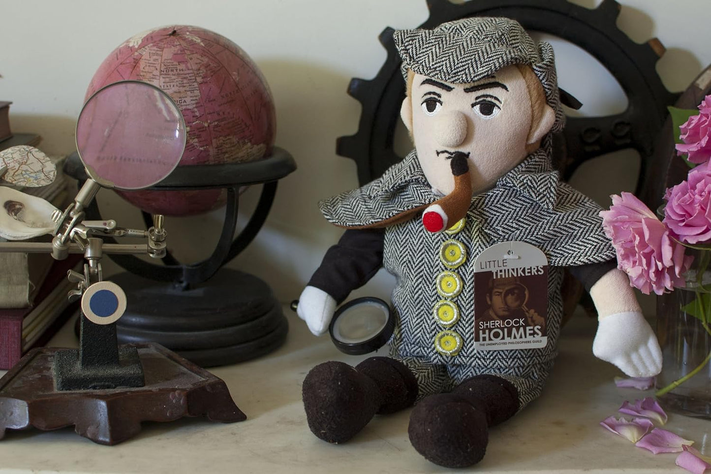 Little Thinkers Sherlock Holmes Plush - Unemployed Philosophers Guild 01348