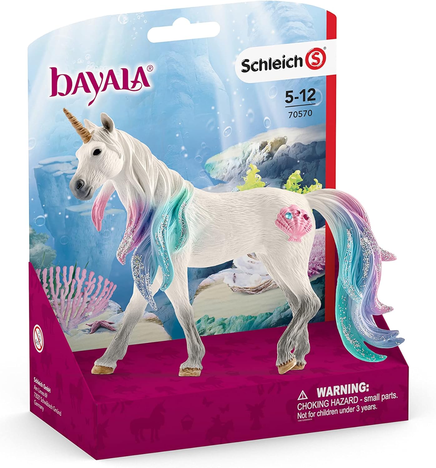 Bayala 70570 Sea Unicorn Mare toy figure Schleich 73823