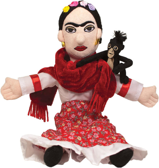 Little Thinkers Frida Kahlo Plush - Unemployed Philosophers Guild 01027