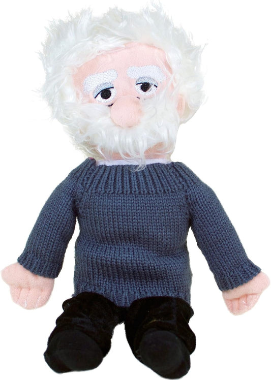 Little Thinkers Albert Einstein Plush Doll - Unemployed Philosophers Guild 01034