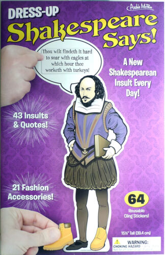 Accoutrements Dress-Up Shakespeare Says Clings 25368