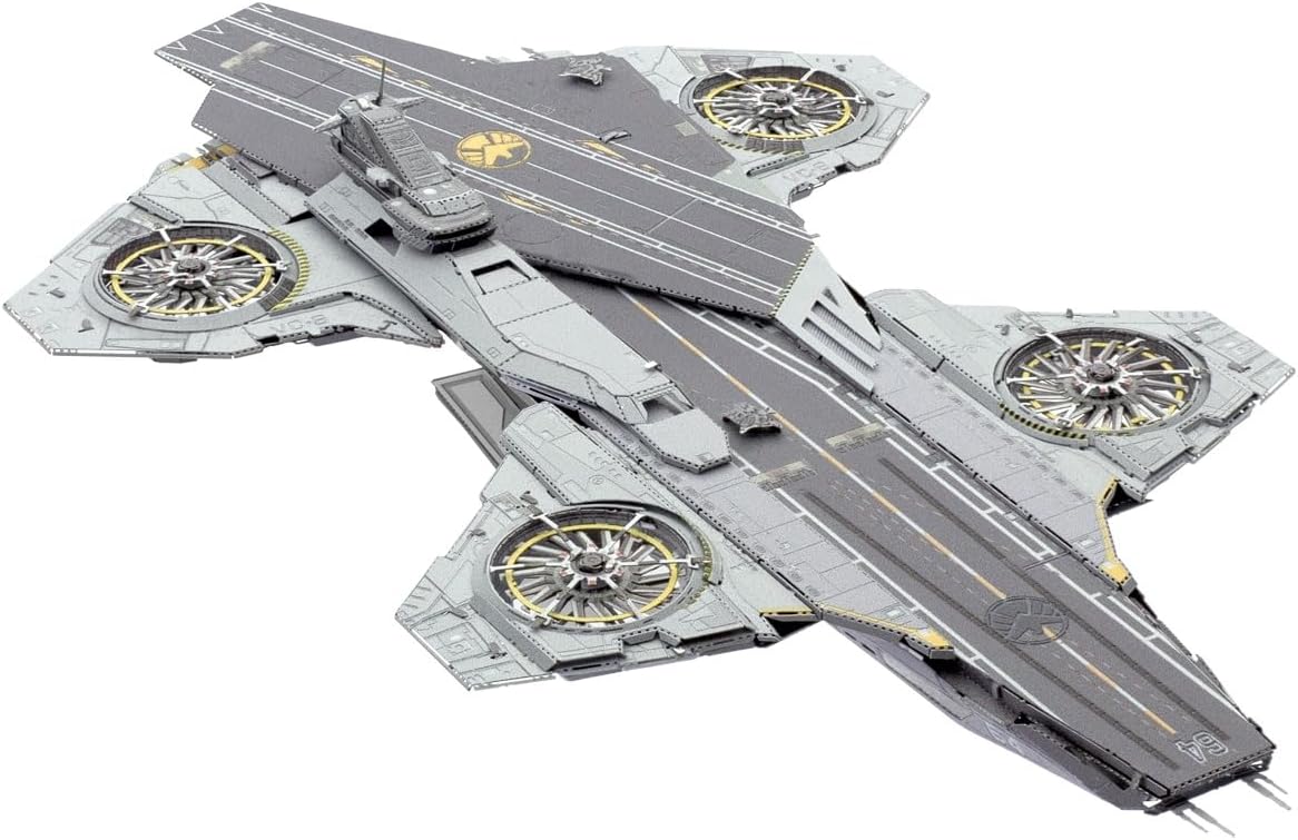 Metal Earth Premium Marvel The Infinity Saga Helicarrier 3D Laser Cut Model 2454