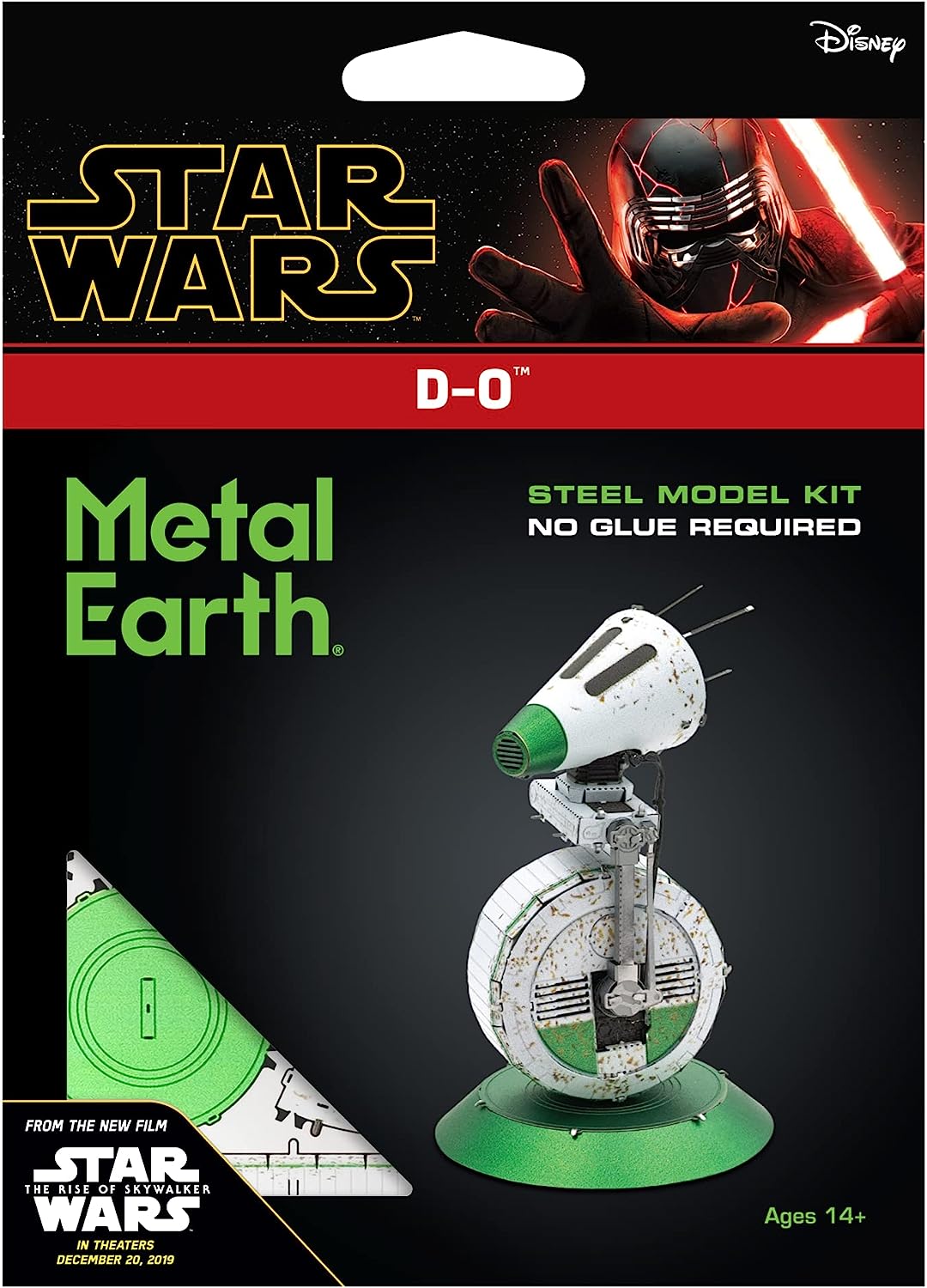 Metal Earth Star Wars D-0 3D Model + Tweezers 64193