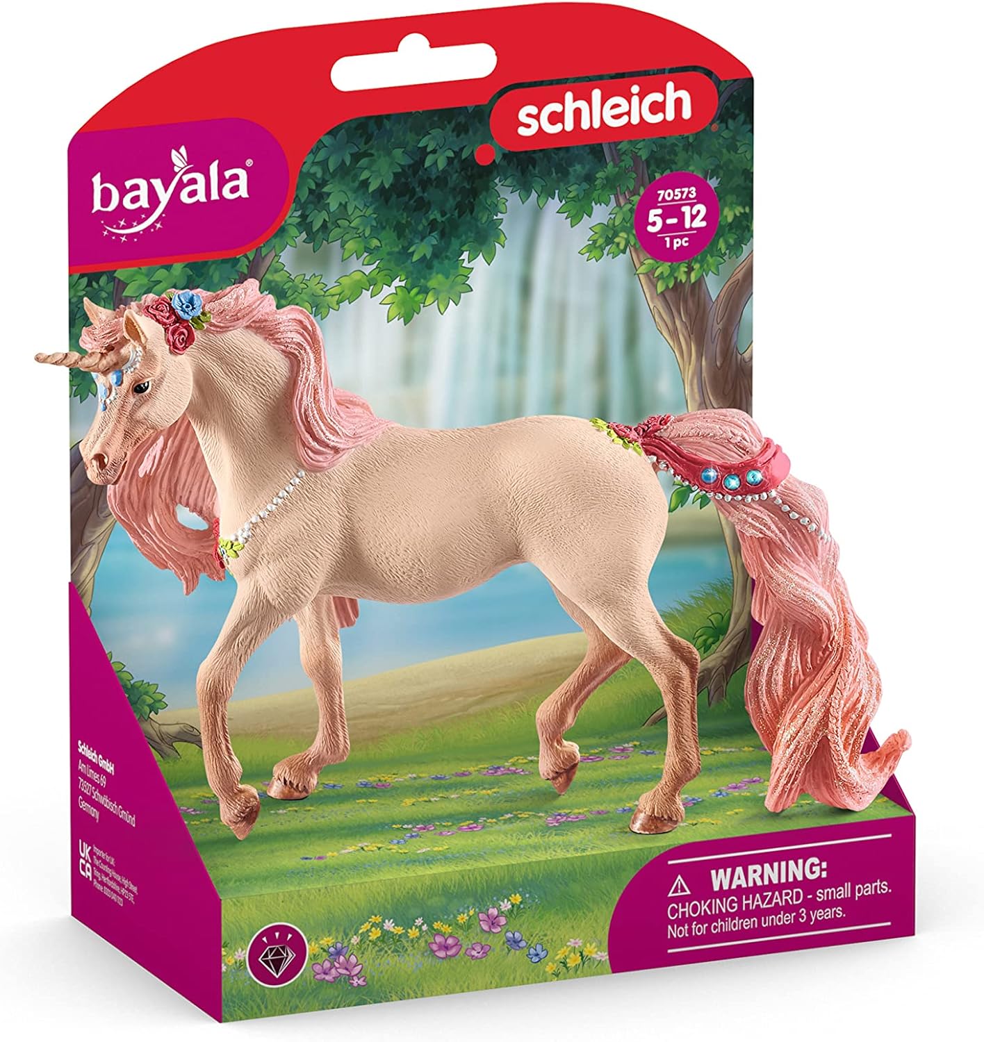 Bayala 70573 Decorated Unicorn Mare toy figure Schleich 73830