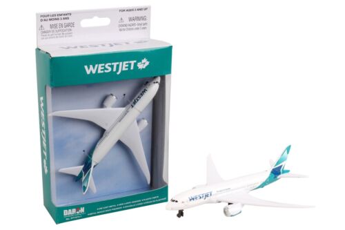 Daron Westjet Single Plane Livery Die Cast Metal Toy 73741