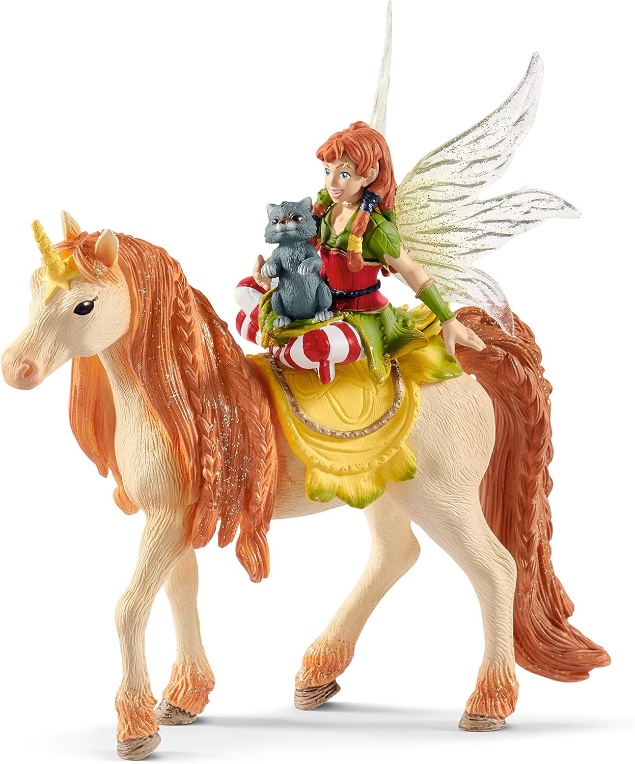 Bayala 70567 Fairy Marween Doll with Glitter Unicorn toy figure Schleich 73793