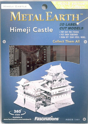 Metal Earth Himeji Castle 3D Metal Model + Tweezer 010558