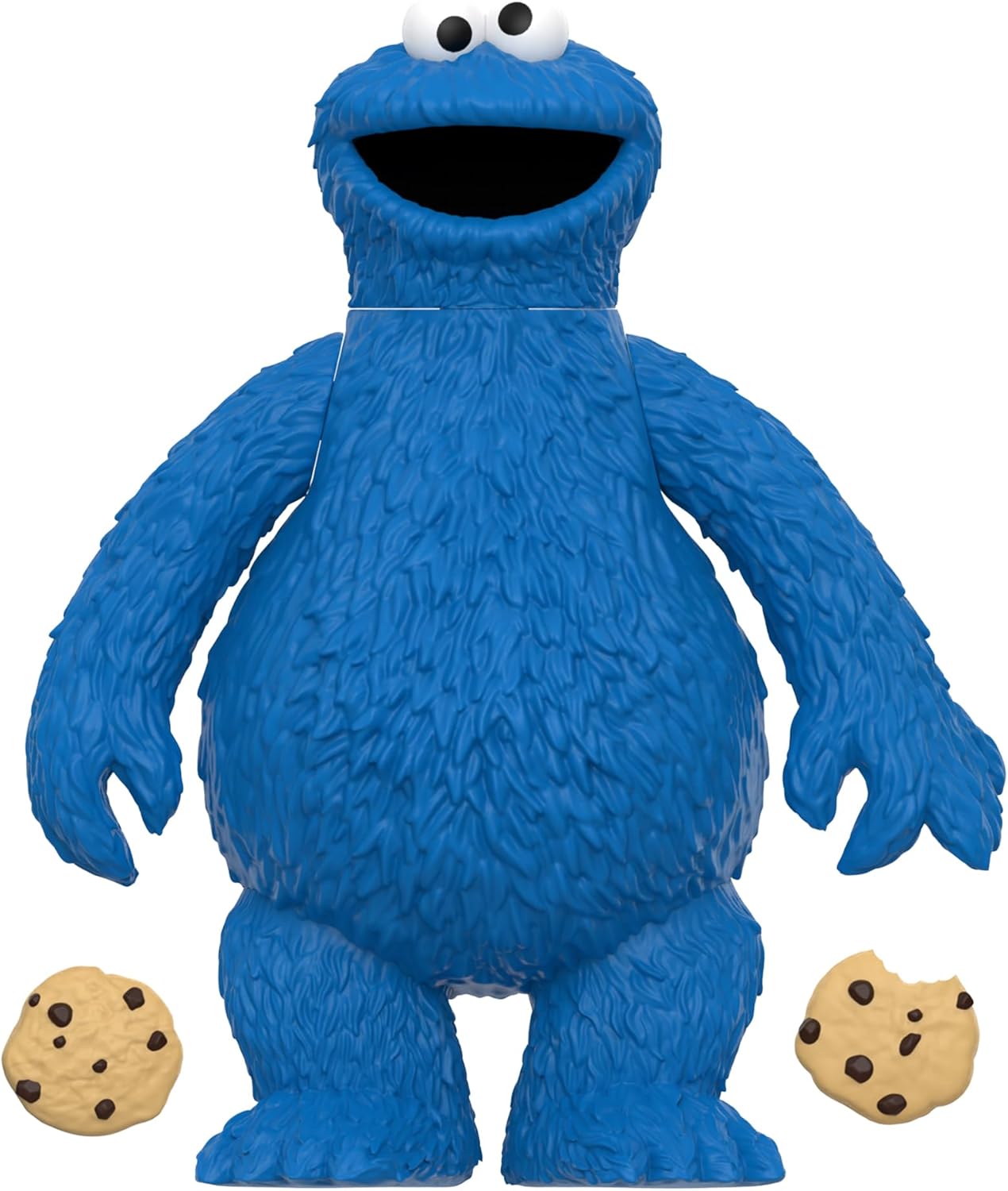 Reaction Sesame Street Cookie Monster toy figure Super7 78549