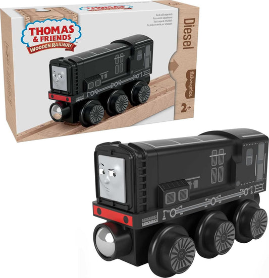 Thomas & Friends Wooden Railway Diesel Push-Along Wood Toy Train 90447