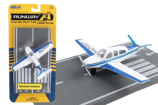 Daron Runway24 Beech Craft Bonanza Diecast vehicle\plane 57593